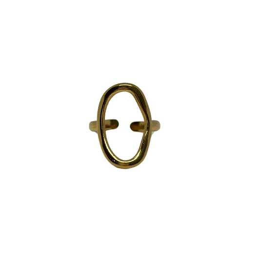 ANILLO OVAL GOLD