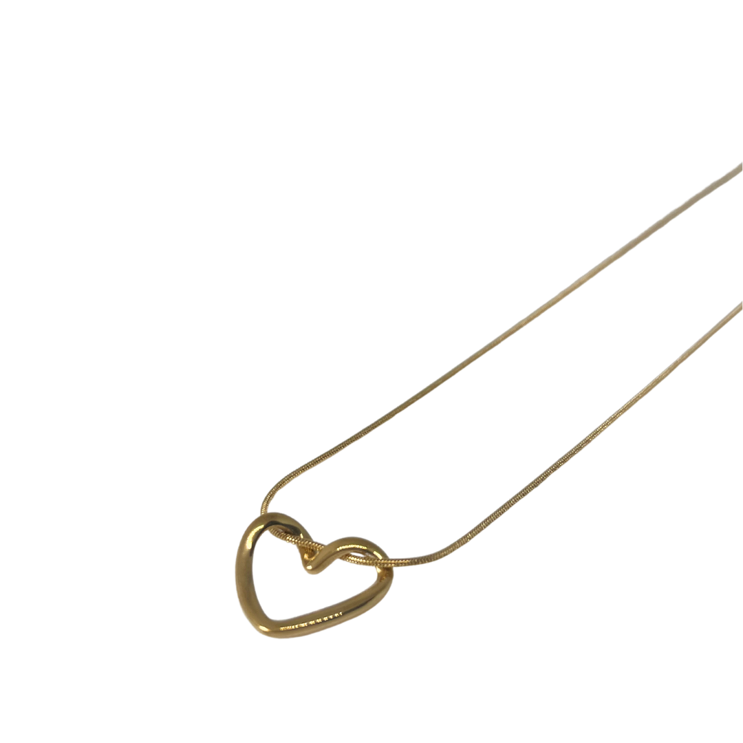 COLLAR CORAZON GOLD