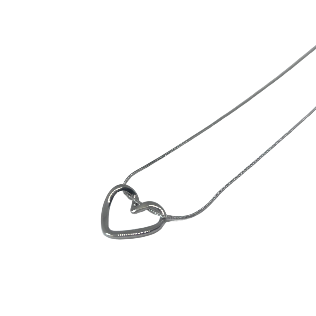 COLLAR CORAZON SILVER