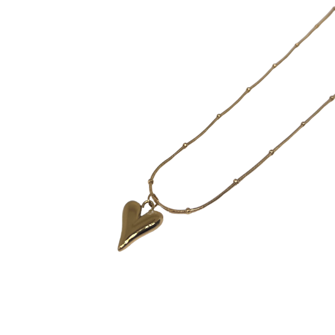 COLLAR CORAZON FINO GOLD