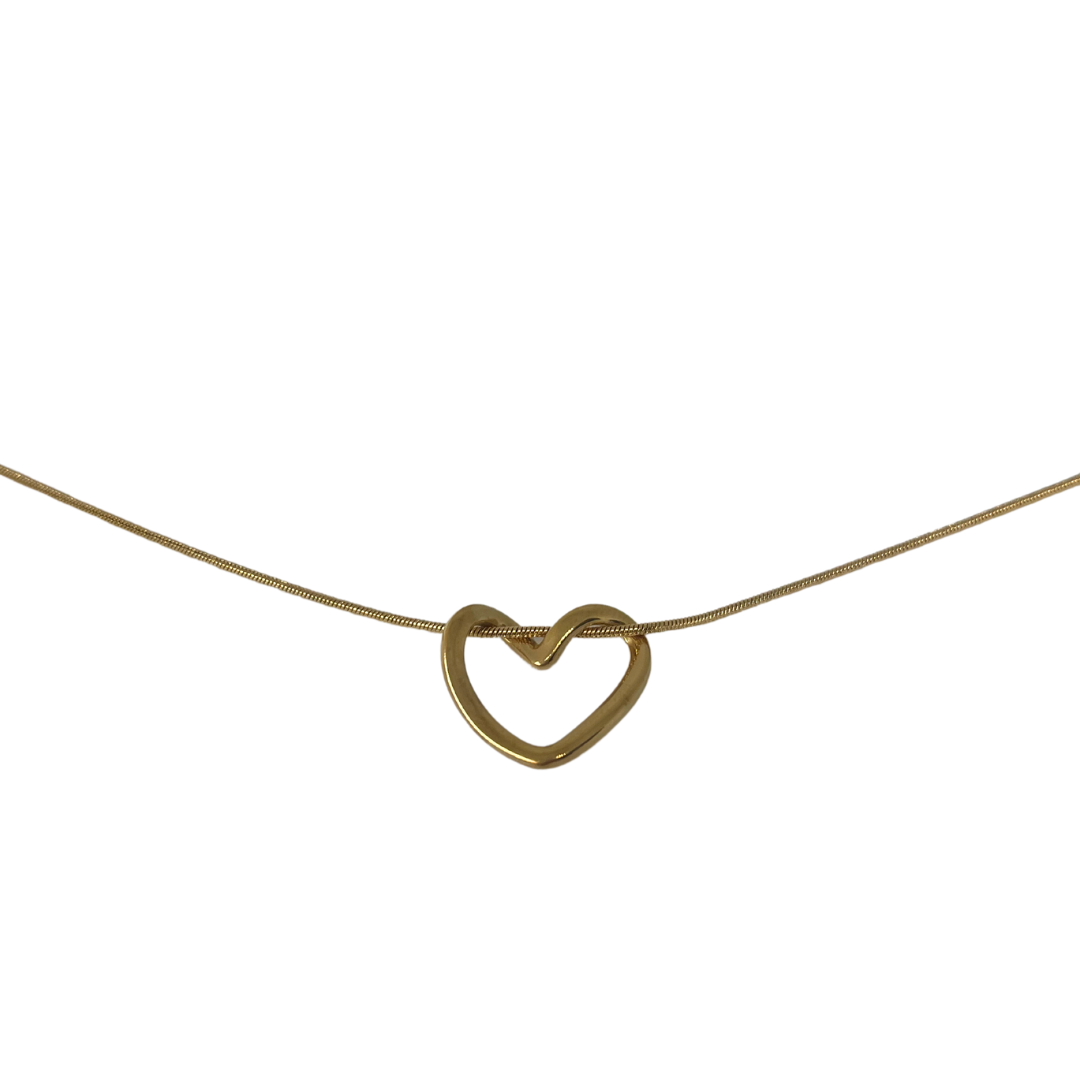 COLLAR CORAZON GOLD