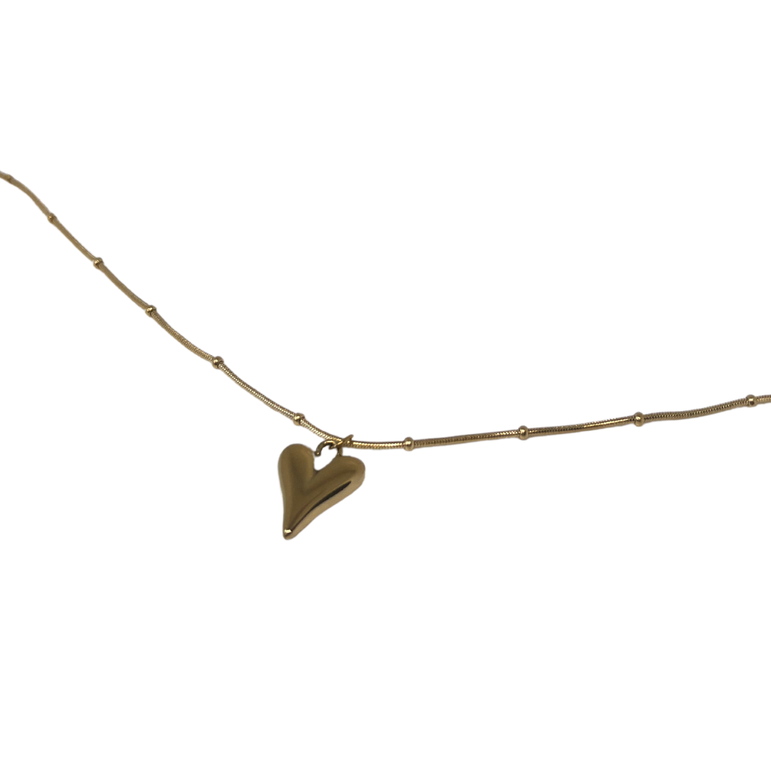 COLLAR CORAZON FINO GOLD