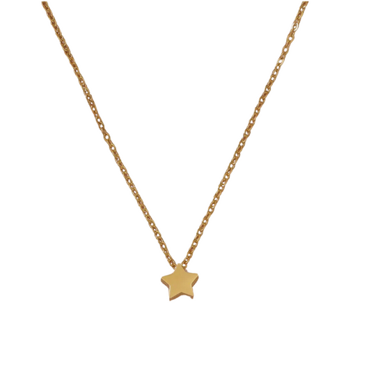 COLLAR ESTRELLA MINI GOLD